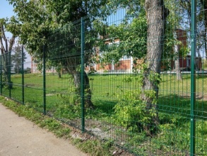 3D заборы для школы 90 метров фото в Электрогорске